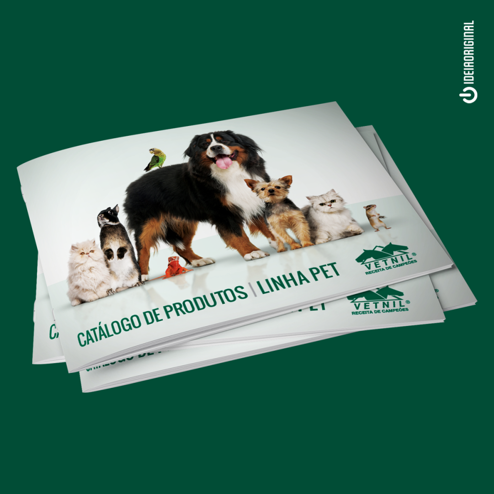 catalogo pet vetnil - antigo