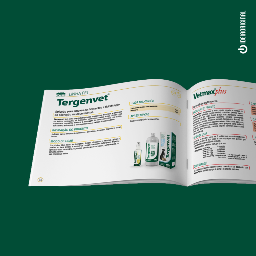 catalogo vetnil - antigo - tergenvet