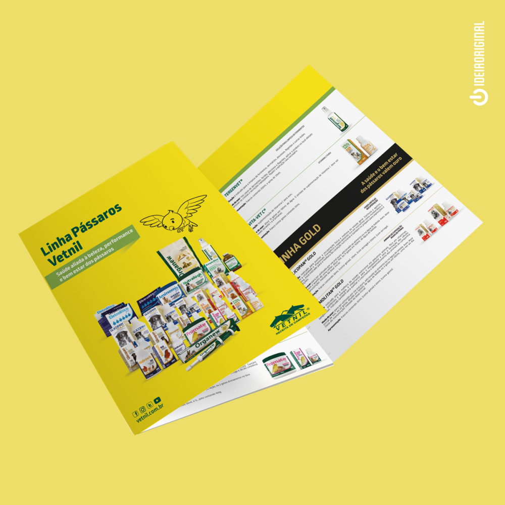 linha passaros - antigo - vetnil