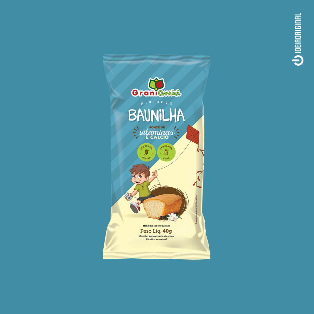 minibolo baunilha - graniamici