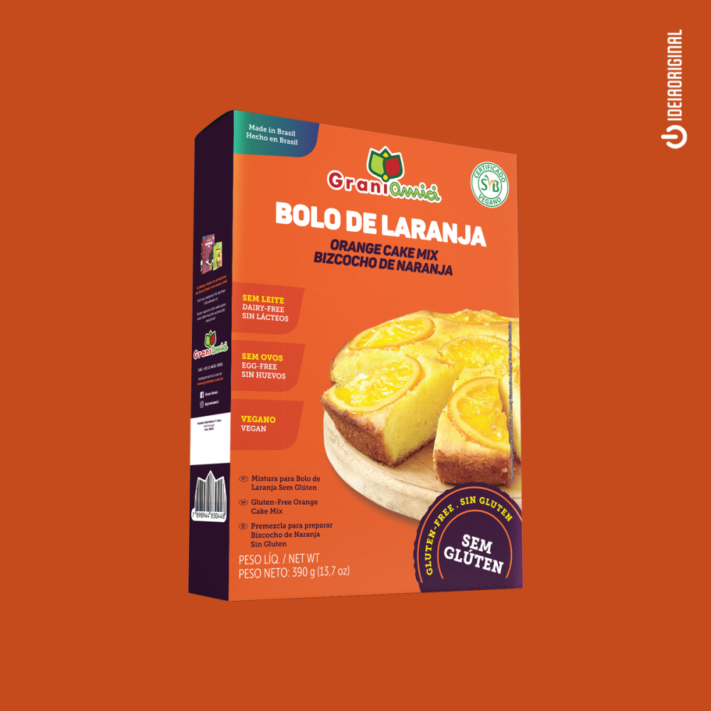 mix vegano - laranja - graniamici