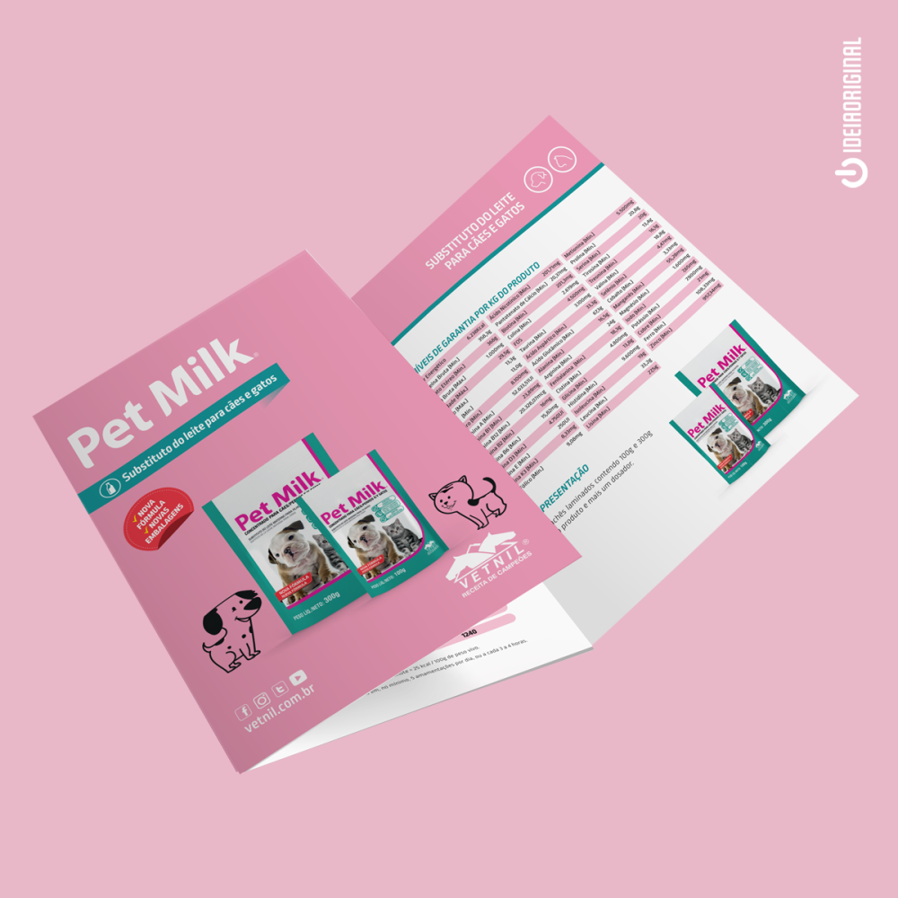 pet milk - antigo - vetnil