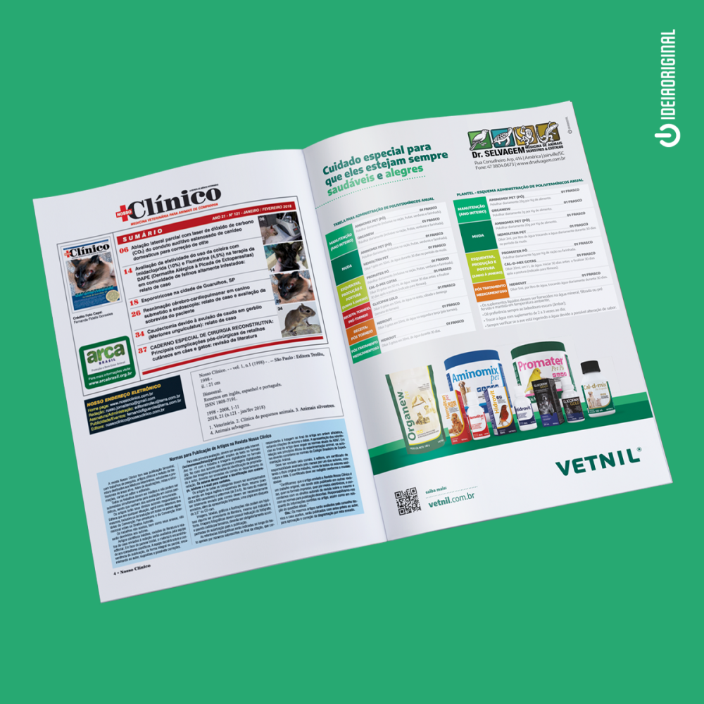 revista nosso clinico - vetnil